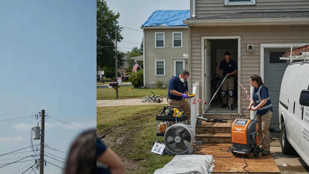 Water Damage Repair in Hallsville, MO near me